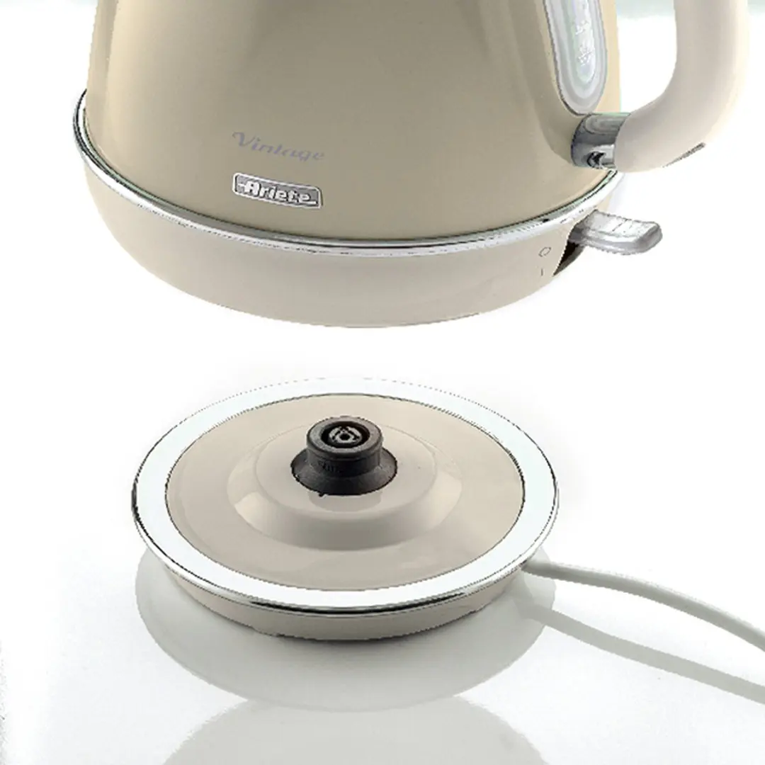 Ariete 2868/03 Vintage Waterkoker 1L - 1630W - Beige - afbeelding 6 van 6