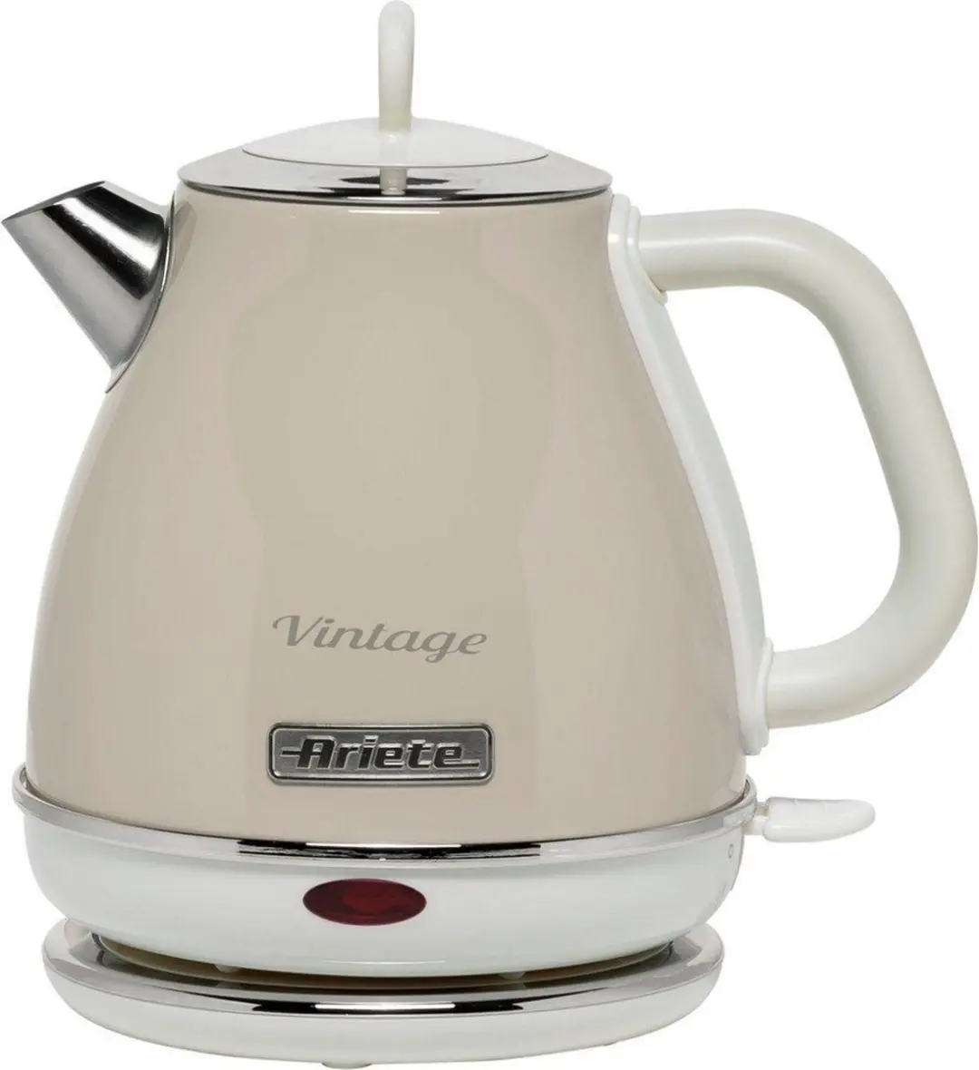 Ariete 2868/03 Vintage Waterkoker 1L - 1630W - Beige - afbeelding 2 van 6