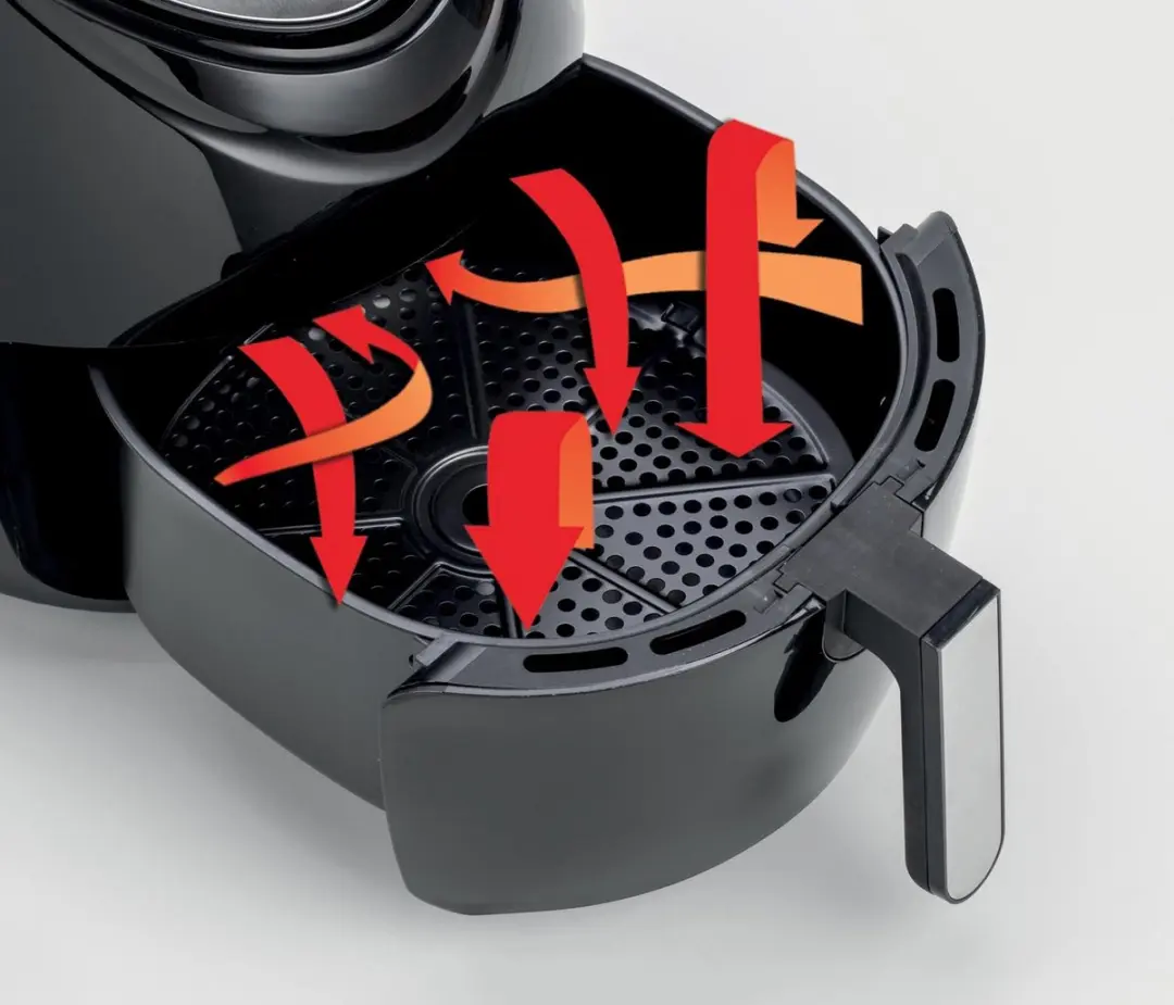 Ariete 4618/00 Airfryer XXL - 5.5L - Zwart - afbeelding 2 van 6
