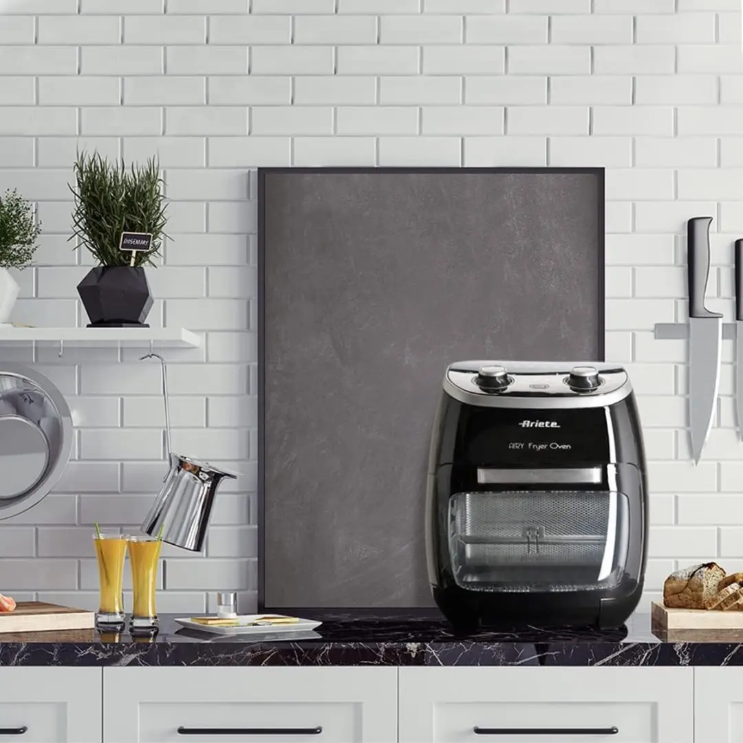 Ariete 4619/00 - Airfryer Oven - Hetelucht friteuse - 2000W - 11 liter - 80 tot 200°C - 8 automatische programma's - 6 accessoires - afbeelding 5 van 6