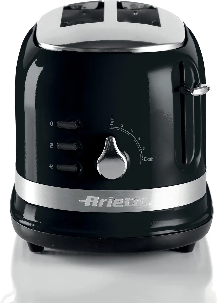 Ariete Moderna Broodrooster 0149/12 - 815W - Zwart - afbeelding 3 van 6