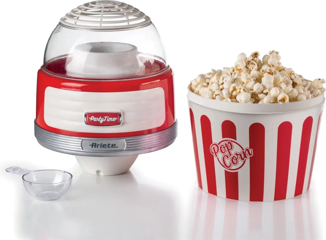 Ariete 2957/00 Popcornmachine 1100W - Rood - afbeelding 3 van 6