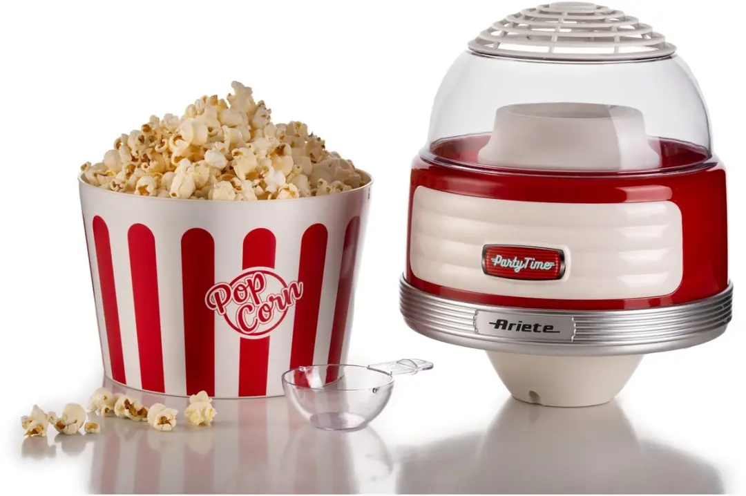 Ariete 2957/00 Popcornmachine 1100W - Rood - afbeelding 6 van 6