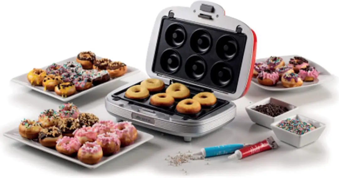 Ariete 50's Style Tosti Apparaat 1972/00 - 700W - Rood - afbeelding 3 van 6