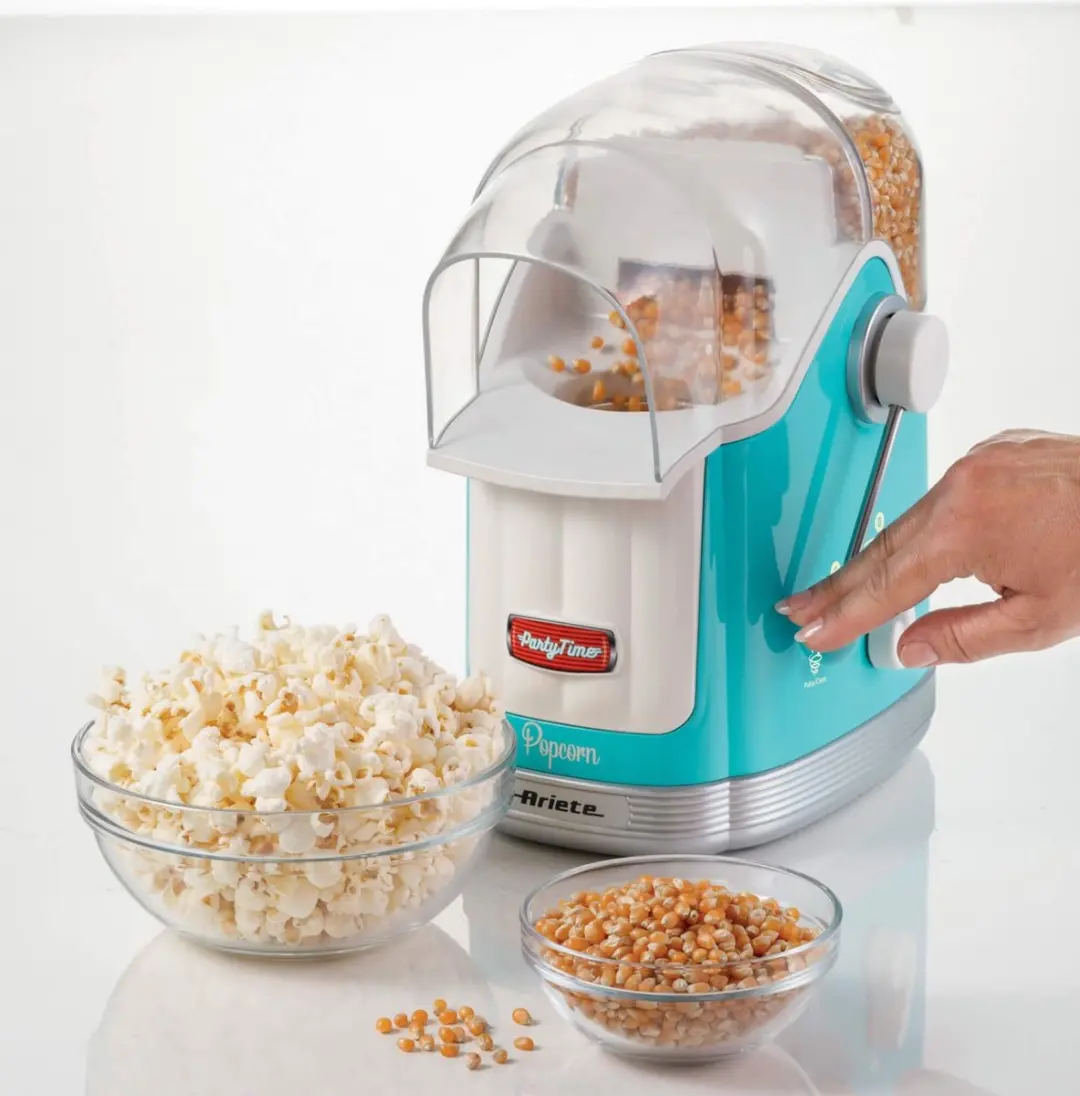 Ariete Party Time 2958/01 Popcornmachine - 1100W - Blauw - afbeelding 3 van 6