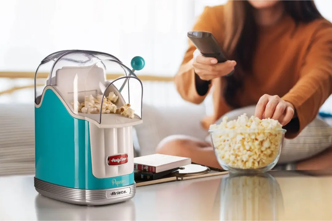 Ariete Party Time 2958/01 Popcornmachine - 1100W - Blauw - afbeelding 2 van 6
