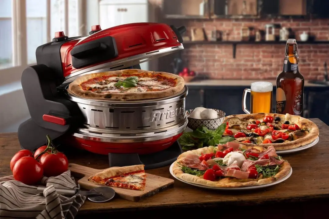 Ariete Pizzeria Dubbele Pizzaoven 0927/00 - 2300W - Rood - afbeelding 5 van 6