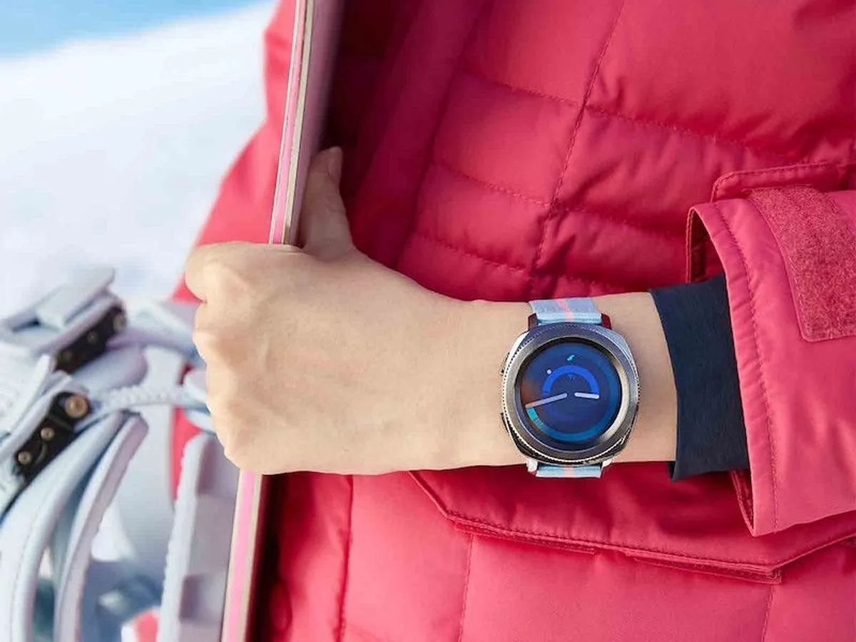 Samsung Nylon Bandje - Gear Sport - Blauw
