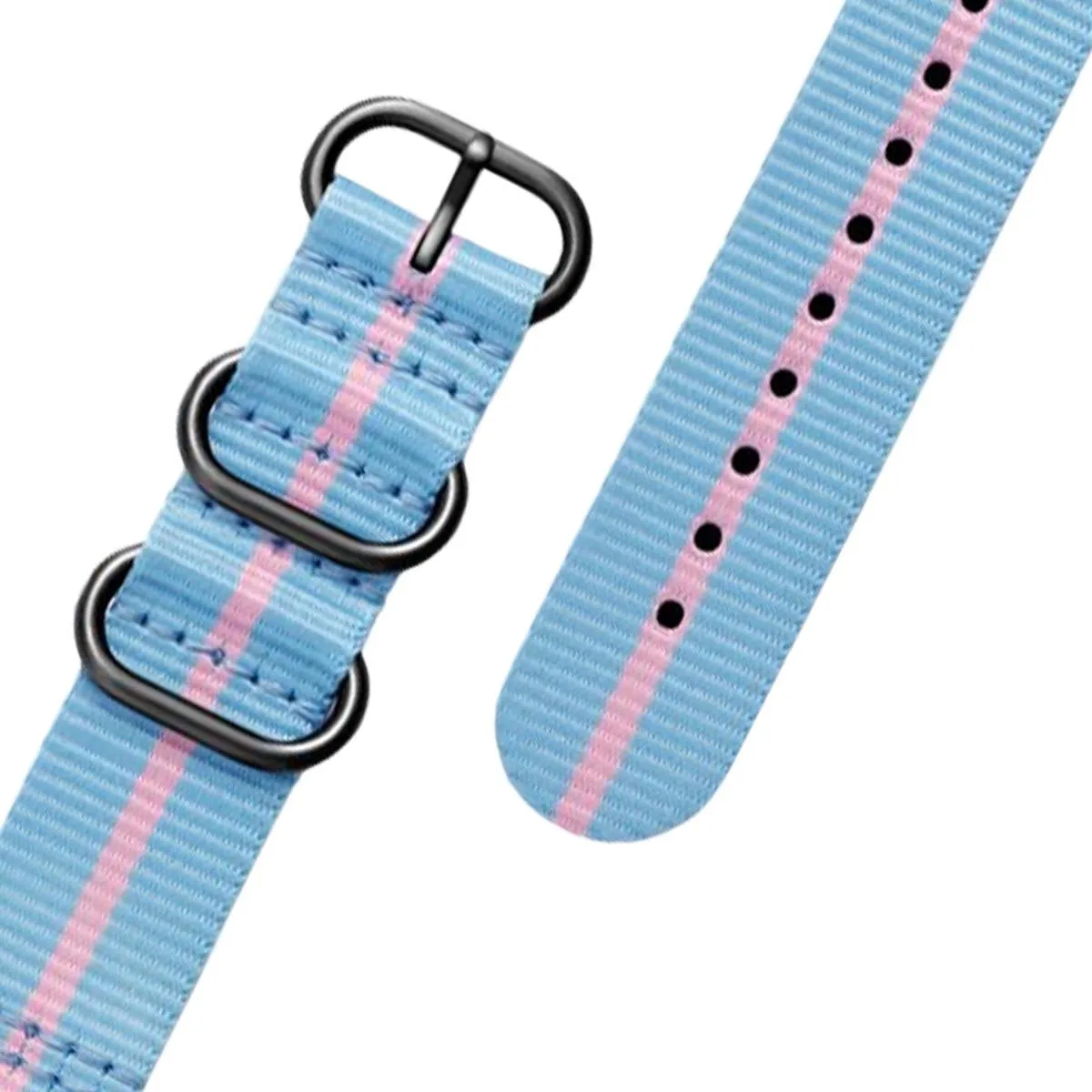 Samsung Nylon Bandje - Gear Sport - Blauw - afbeelding 6 van 6