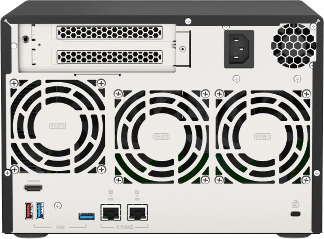QNAP TVS-H474-PT-8G NAS - 4Bays - 2Kernen
