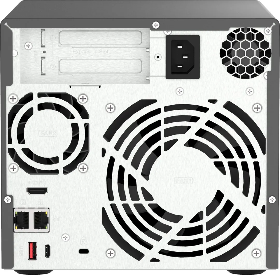 QNAP TVS-H474-PT-8G NAS - 4Bays - 2Kernen