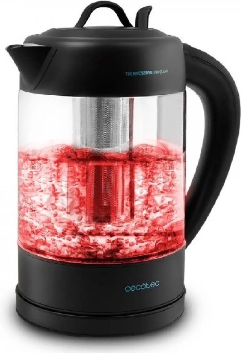 Cecotec Hervidor de agua Hervidor De Agua Thermosense 390 Clear