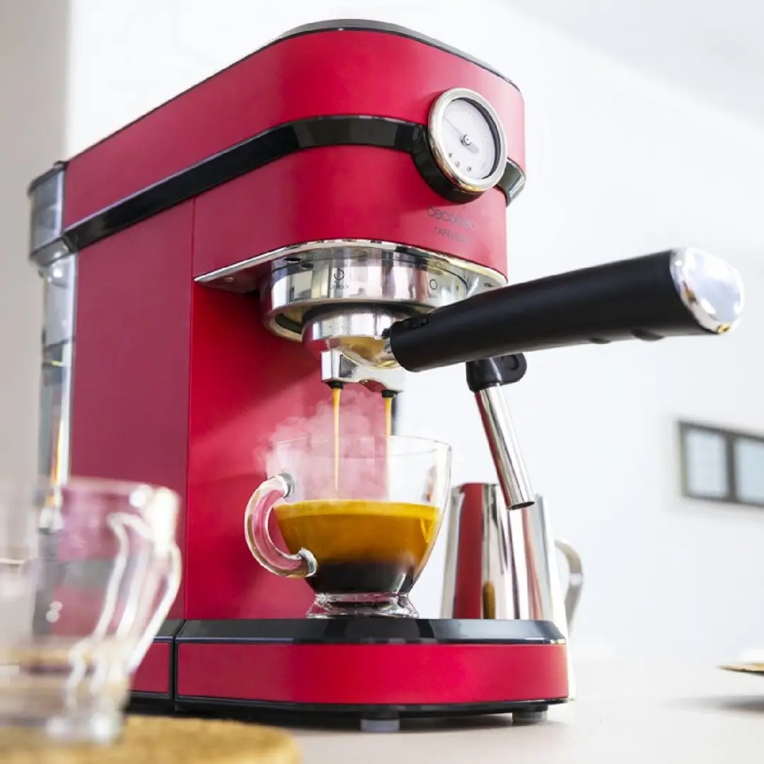 Cecotec Cafelizzia 790 Shiny Pro V1704840 Espressomachine - Rood - afbeelding 4 van 6