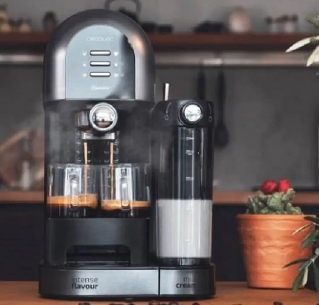 Cecotec Instant Power-ccino 20 Chic Nera - Zwart - afbeelding 2 van 6