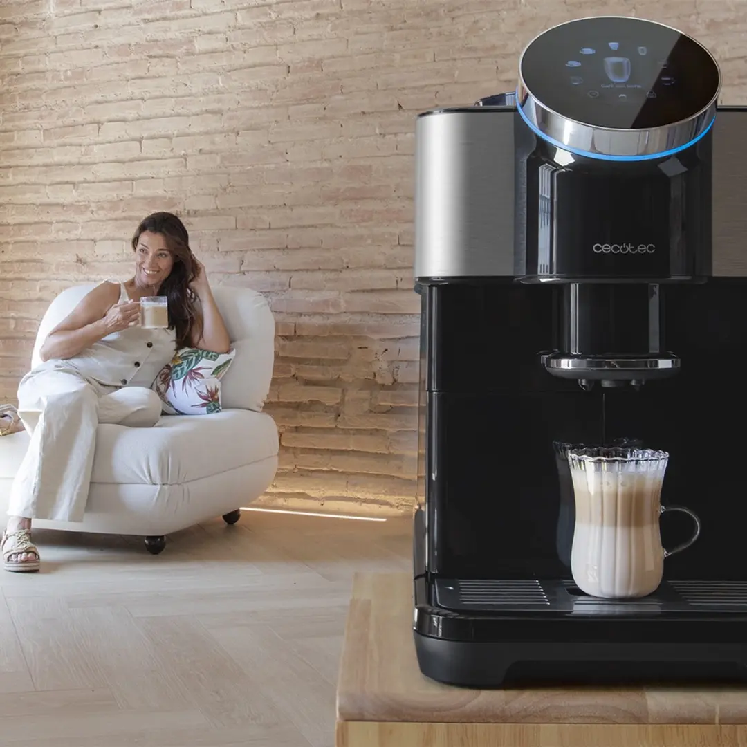 Cecotec Cremmaet Spin Koffiemachine - 1450W - Zwart - afbeelding 6 van 6