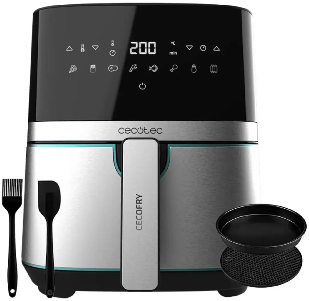Cecotec Cecofry Full Inox 5500 Pro Heteluchtfriteuse - 5,5L - 1700W - afbeelding 3 van 6