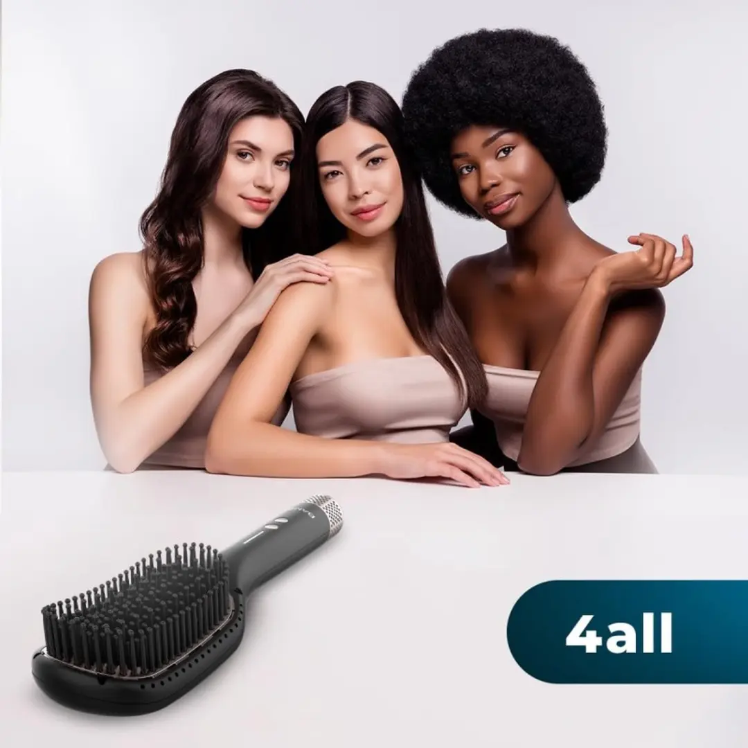 Cecotec Luftbürste Bamba InstantCare AirFlow, Keramikbeschichtung, Geeignet fü