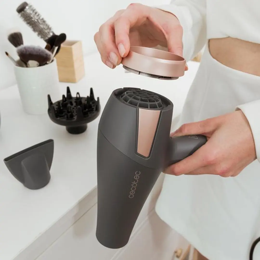 Cecotec Bamba IoniCare Harmony 04397 Haardroger - Zwart/Roségoud - afbeelding 2 van 6