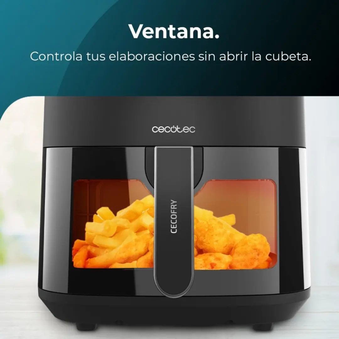 Cecotec Cecofry Fantastik Window 5500 Friteuse 1500W - afbeelding 5 van 6