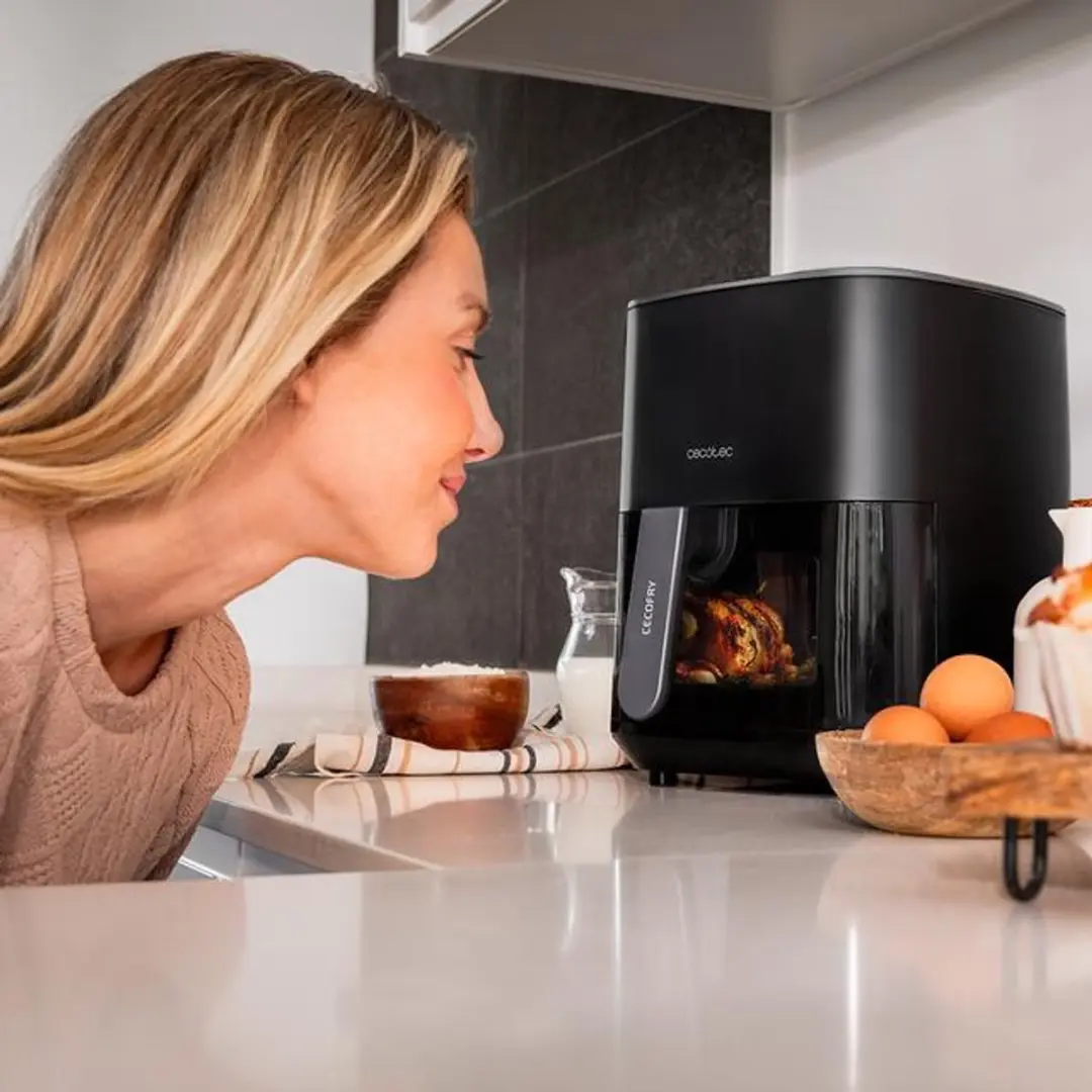 Cecotec Cecofry Window 04967 Heteluchtfriteuse - Zwart - afbeelding 2 van 6