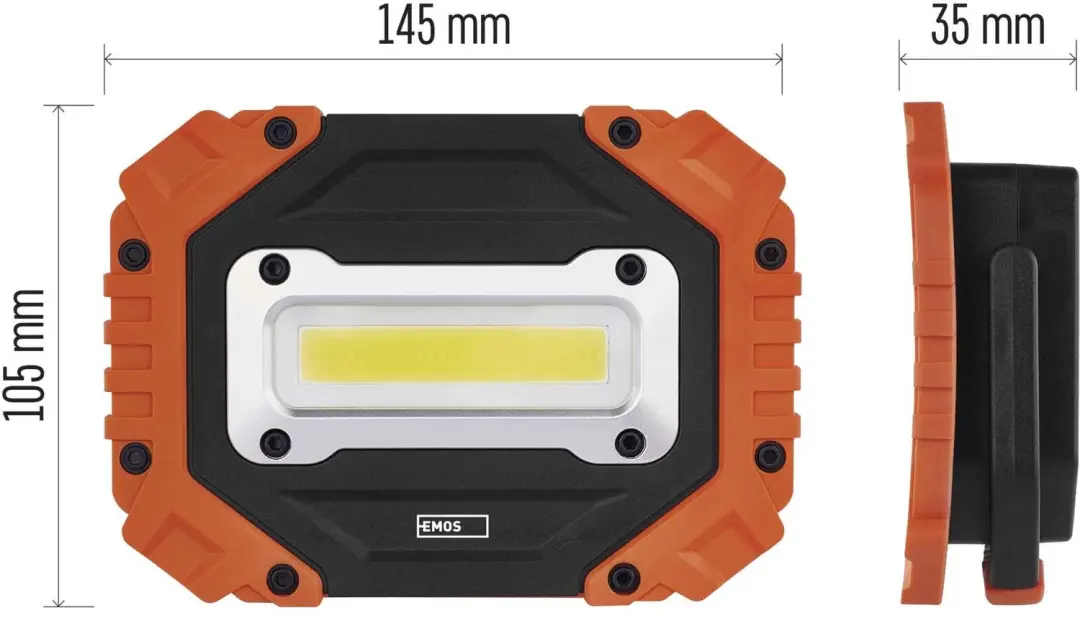 Emos P4113 COB LED-werklamp - 700 lm - afbeelding 6 van 6