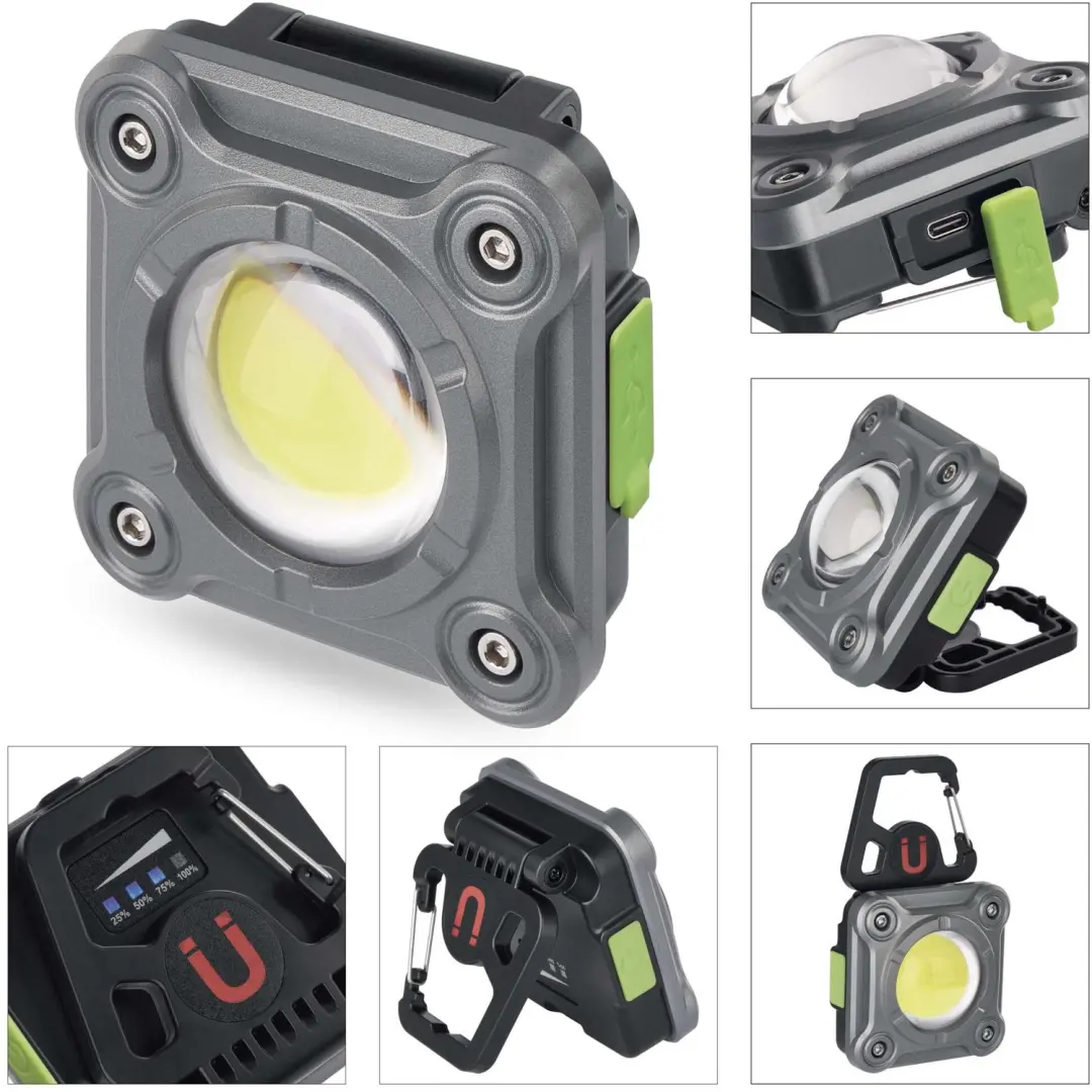 Emos P4543 COB LED-oplaadbare werklamp - 1200 lm - afbeelding 3 van 6
