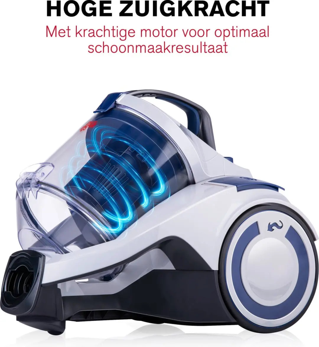 Dirt Devil DD2504 Stofzuiger zonder Zak - 700W - Wit - afbeelding 2 van 6