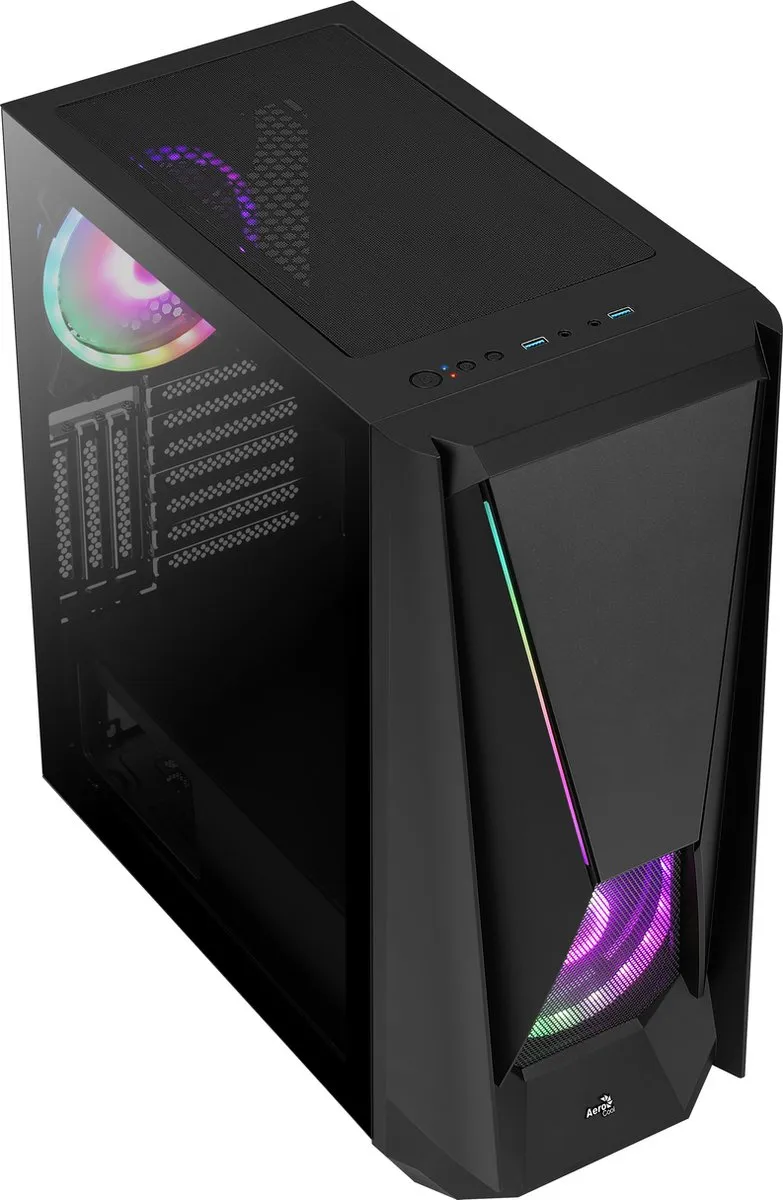 Aerocool VISORBK ATX Semi-tower - Zwart