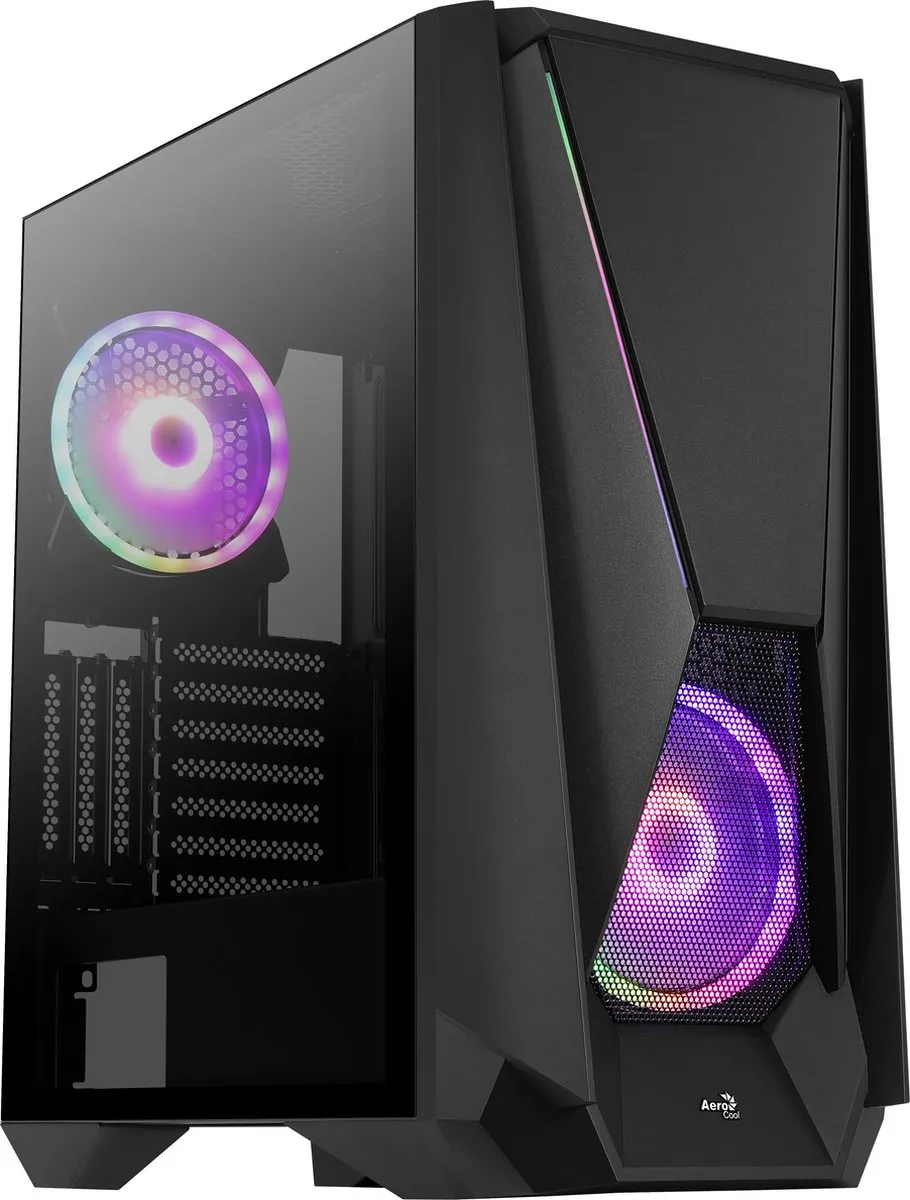 Aerocool VISORBK ATX Semi-tower - Zwart