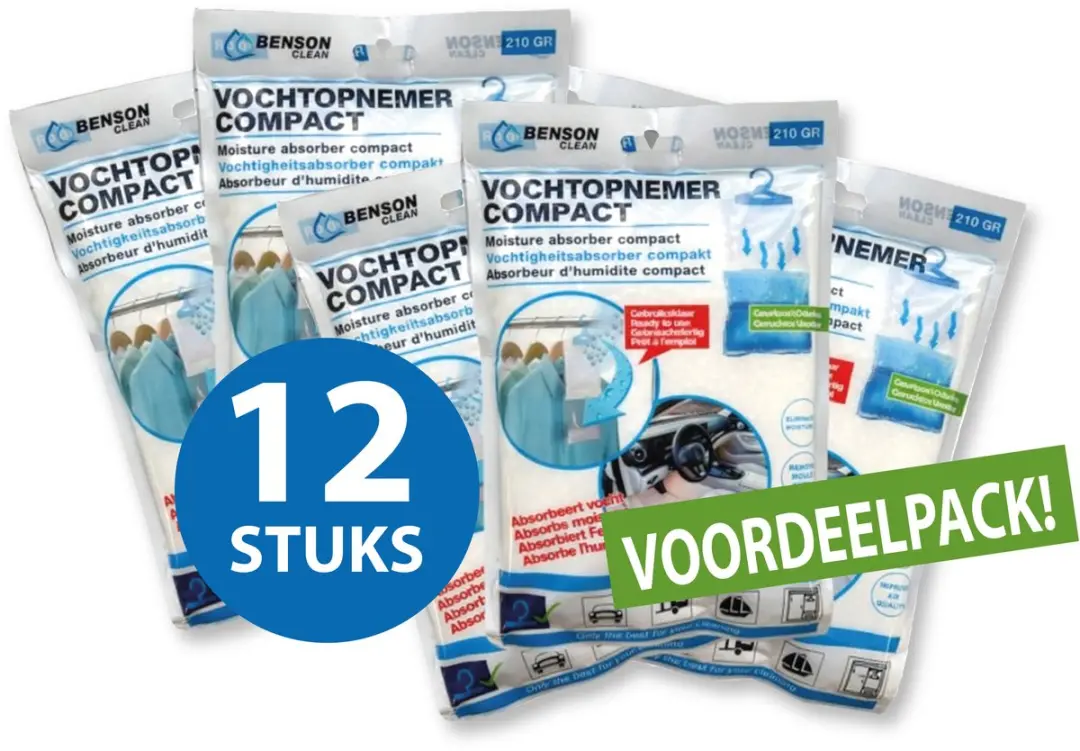 Benson clean vochteter-vochtopnemer compact