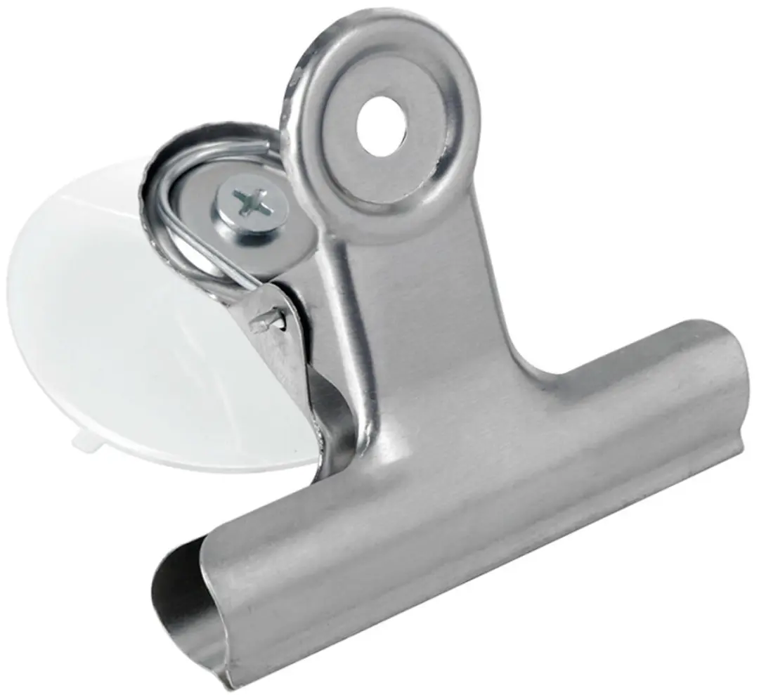 Metalen clips met zuignap