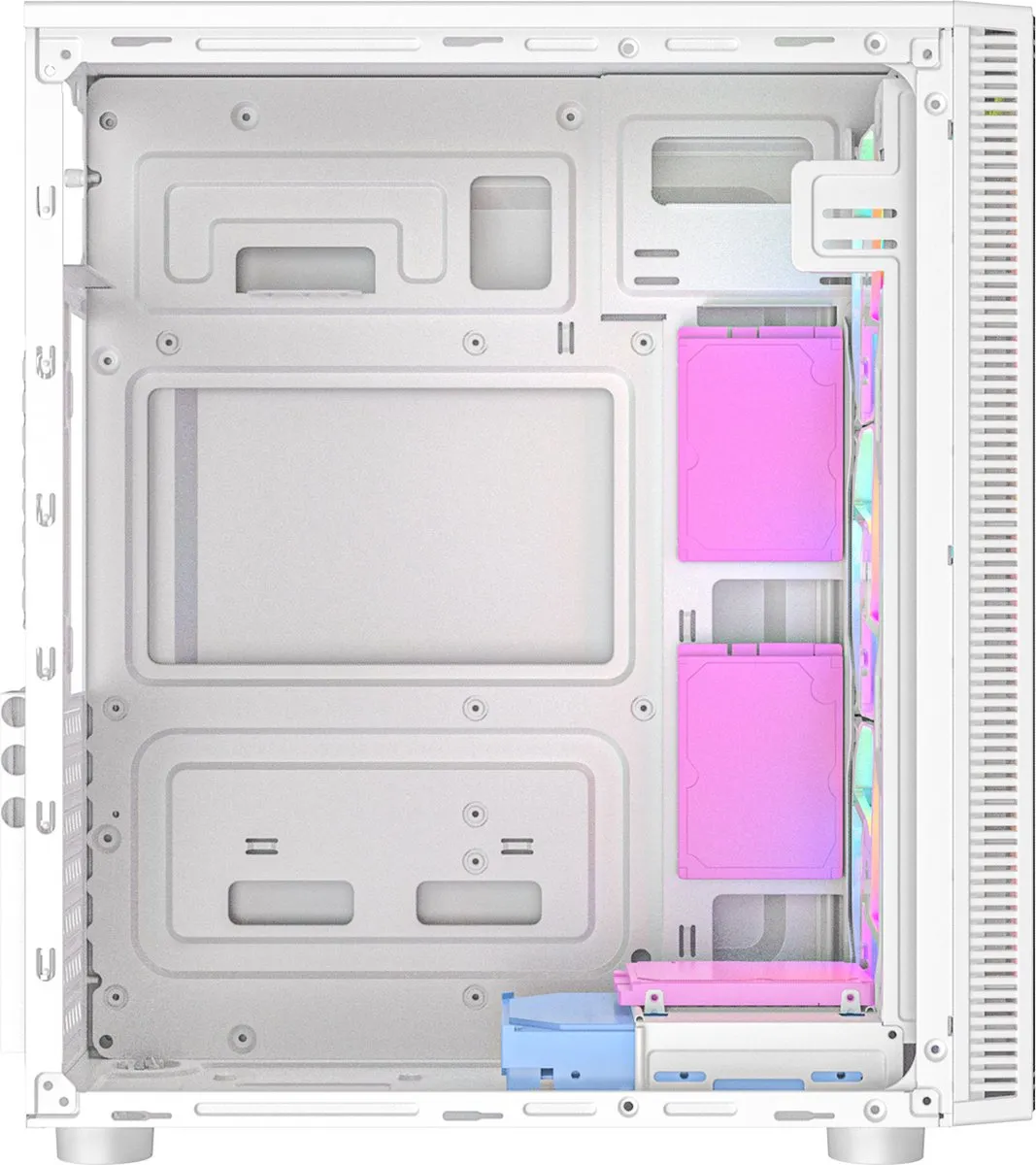 Gembird Fornax 500 Midi Tower - Zwart
