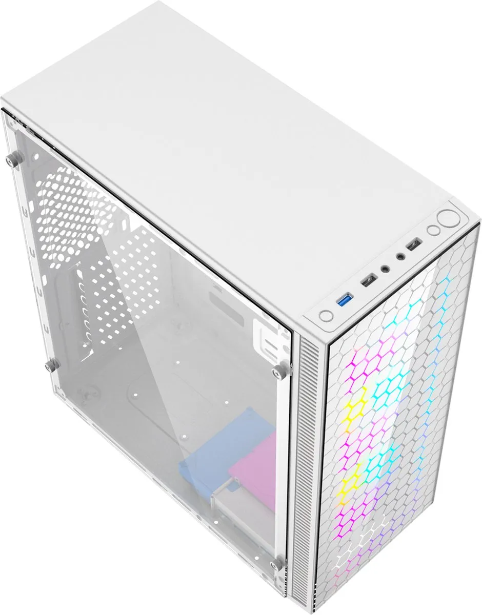Gembird Fornax 500 Midi Tower - Zwart