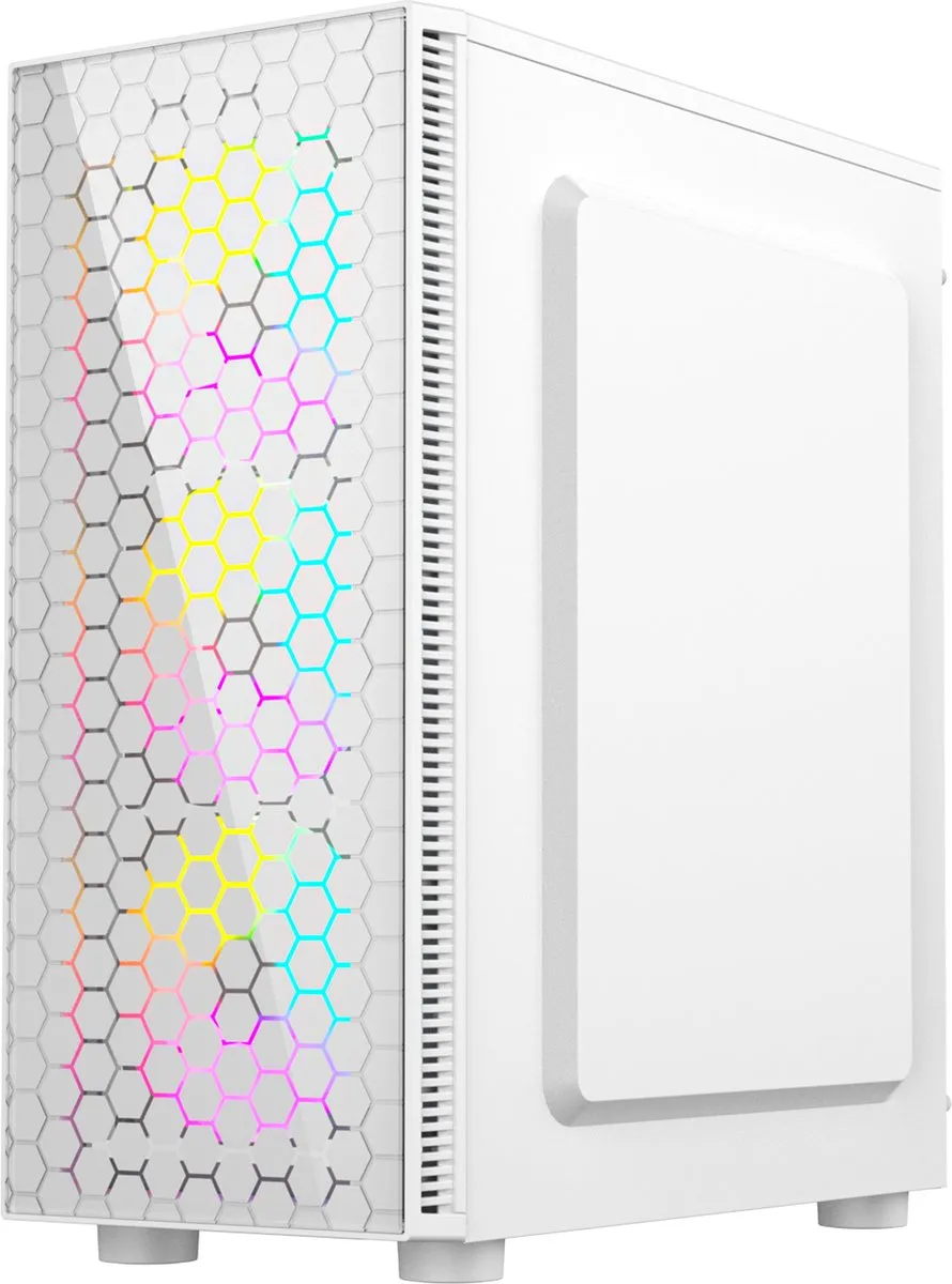 Gembird Fornax 500 Midi Tower - Zwart