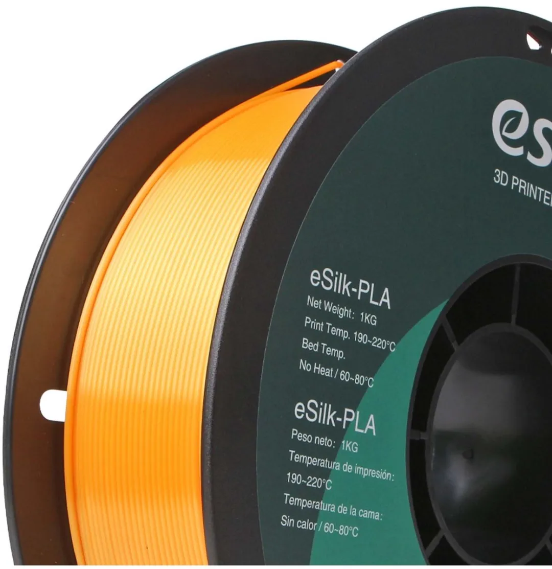ESUN ePLA-Silk Donkergeel 1.75mm 3D Printerfilament