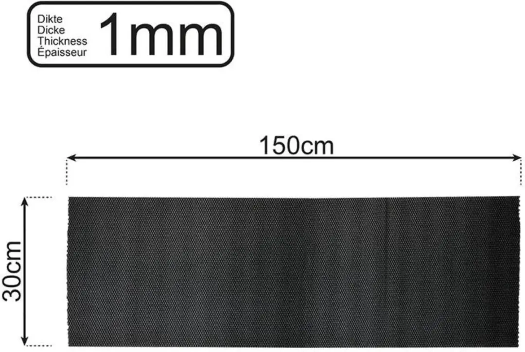 ProPlus Anti-slipmat 150x30cm - Zwart - afbeelding 2 van 6