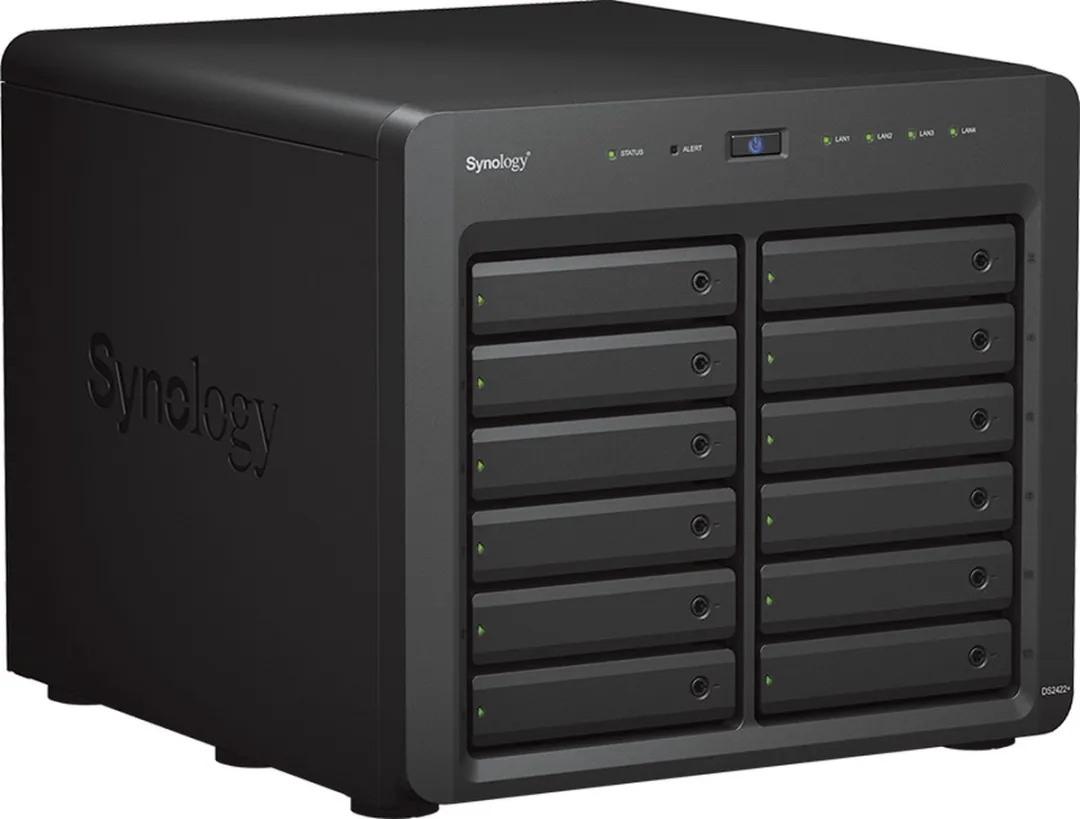 Synology DS2422+ NAS - 12 Slots - Zwart