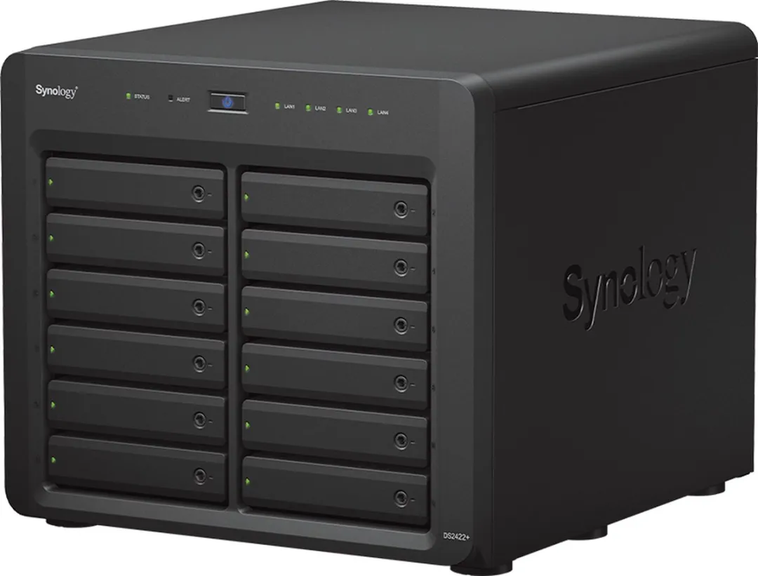 Synology DS2422+ NAS - 12 Slots - Zwart