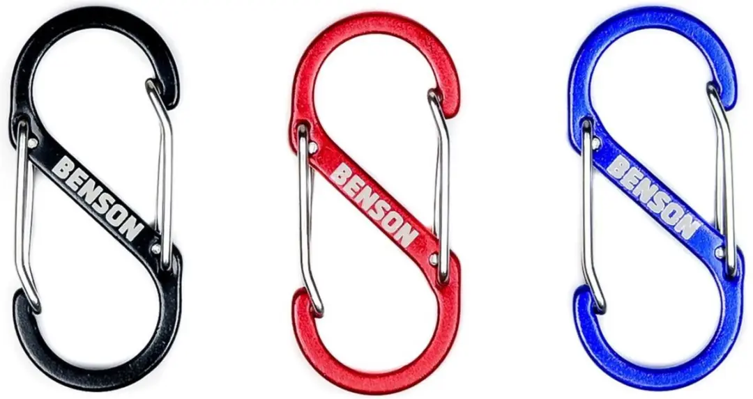 Benson Dubbele karabijnhaak set
