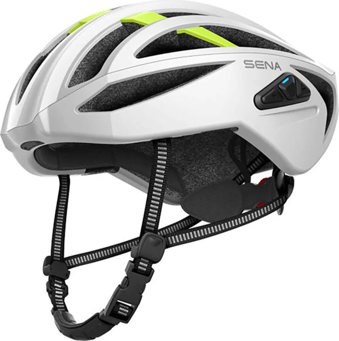 Sena R2 EVO Smart Cycling helm mat wit maat L - afbeelding 2 van 6