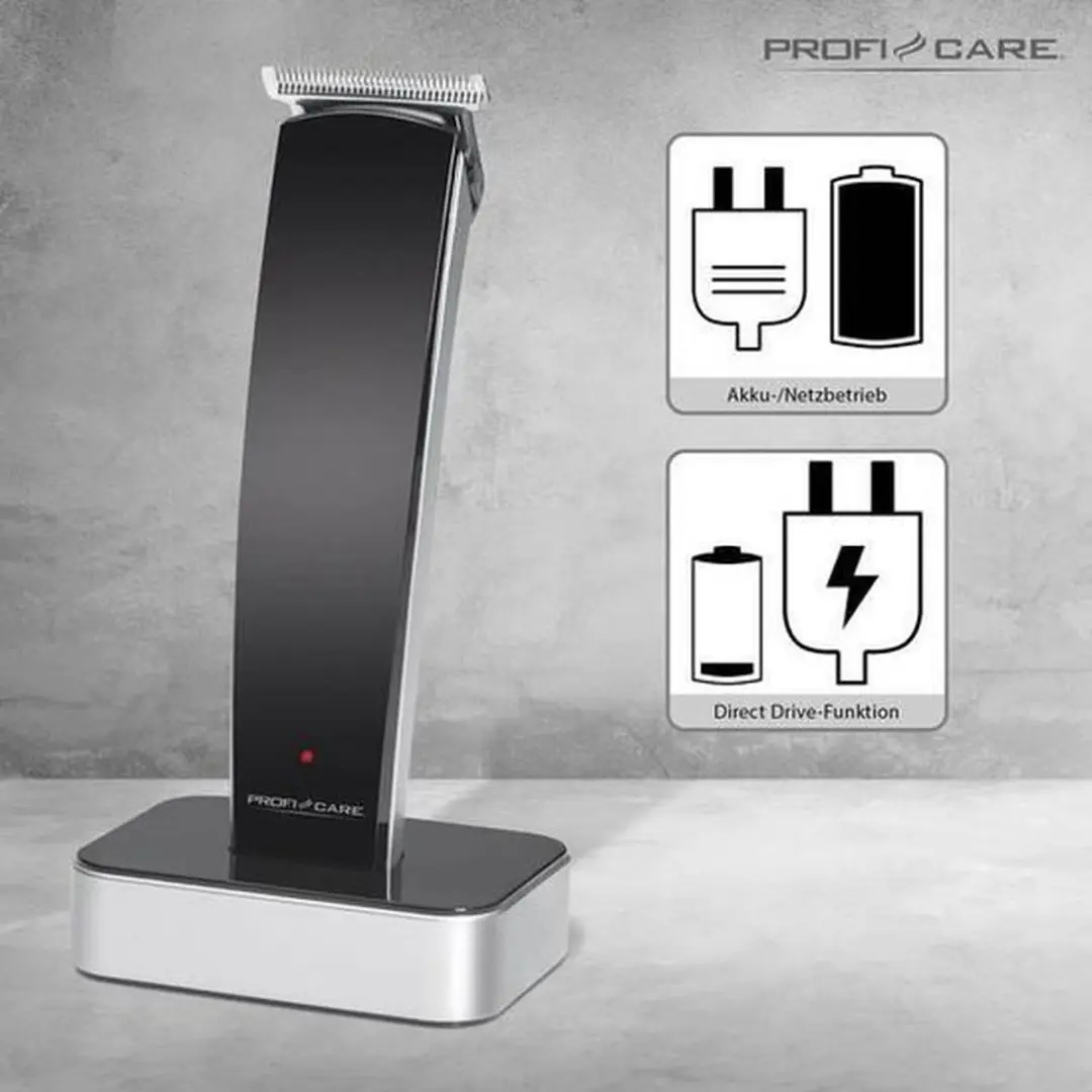 Clatronic ProfiCare HSM/R 3051 Baardtrimmer - Zwart - afbeelding 4 van 4