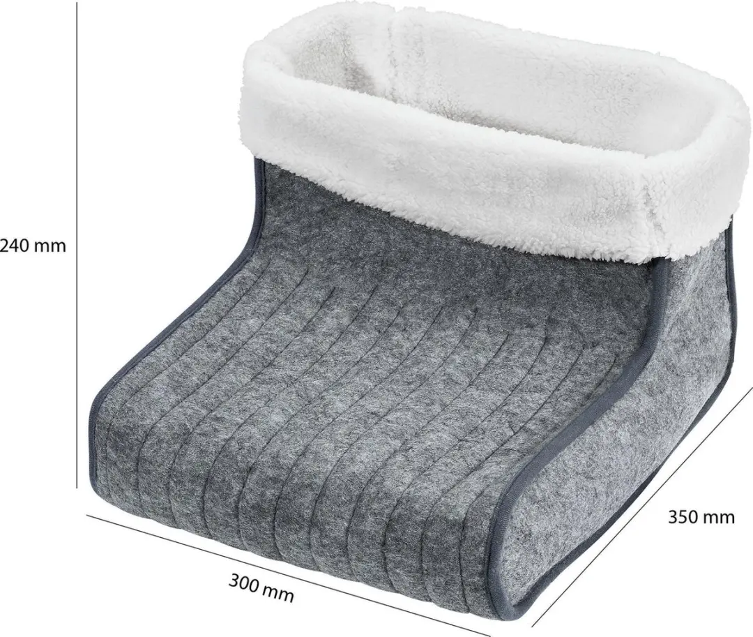 Clatronic ProfiCare FW 3058 Voetenwarmer - Grijs - afbeelding 4 van 6