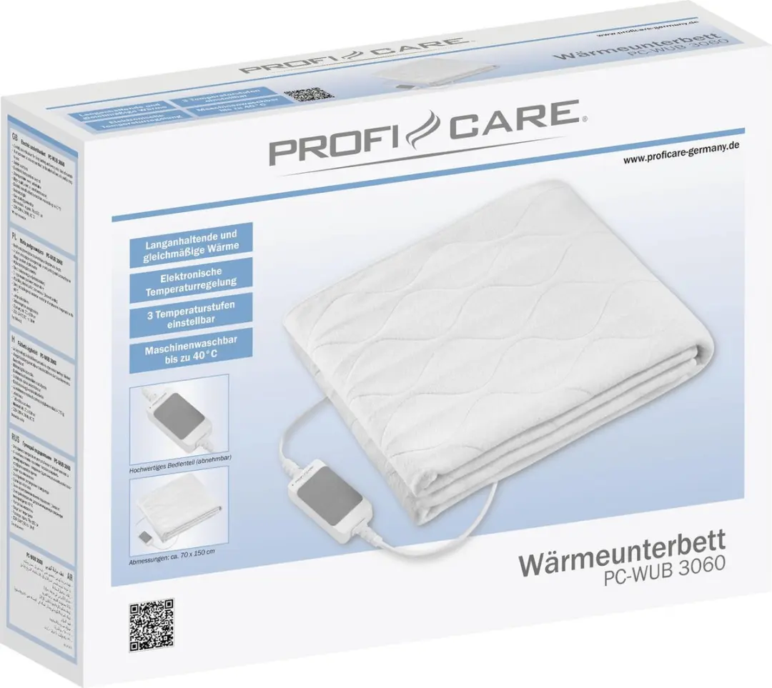 Clatronic ProfiCare WUB 3060 Elektrische Onderdeken - afbeelding 6 van 6