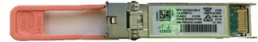 Cisco SFP-10/25G-CSR-S= Glasvezelmodule 25Gbps - Groen/Grijs - afbeelding 4 van 4