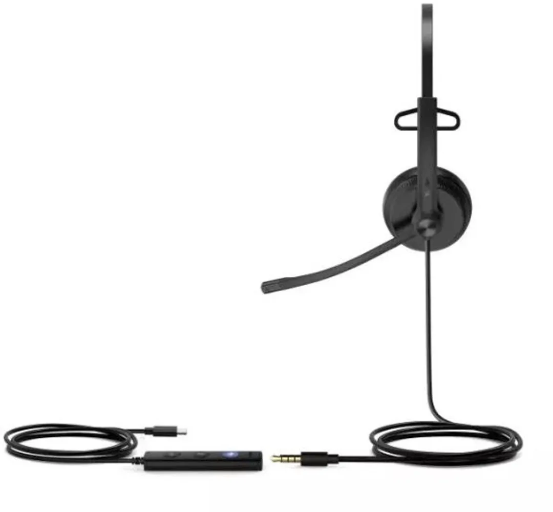 Yealink UH34 SE Mono Headset USB-A - Zwart - afbeelding 2 van 3
