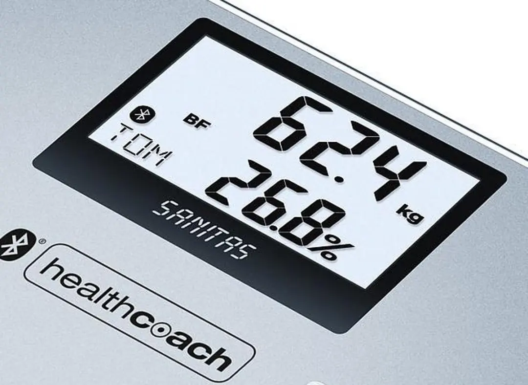 Sanitas SBF 70 Bluetooth Personenweegschaal - Lichaamsanalyse - Tot 180 kg - afbeelding 3 van 5