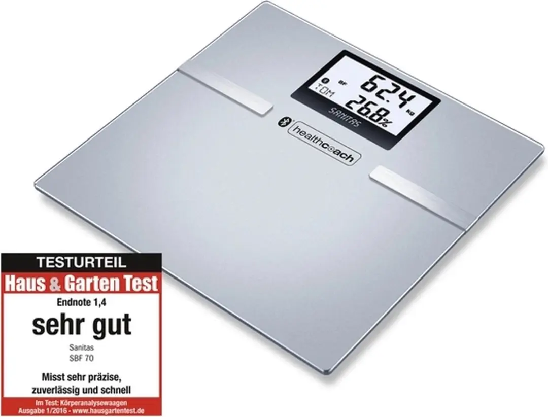 Sanitas SBF 70 Bluetooth Personenweegschaal