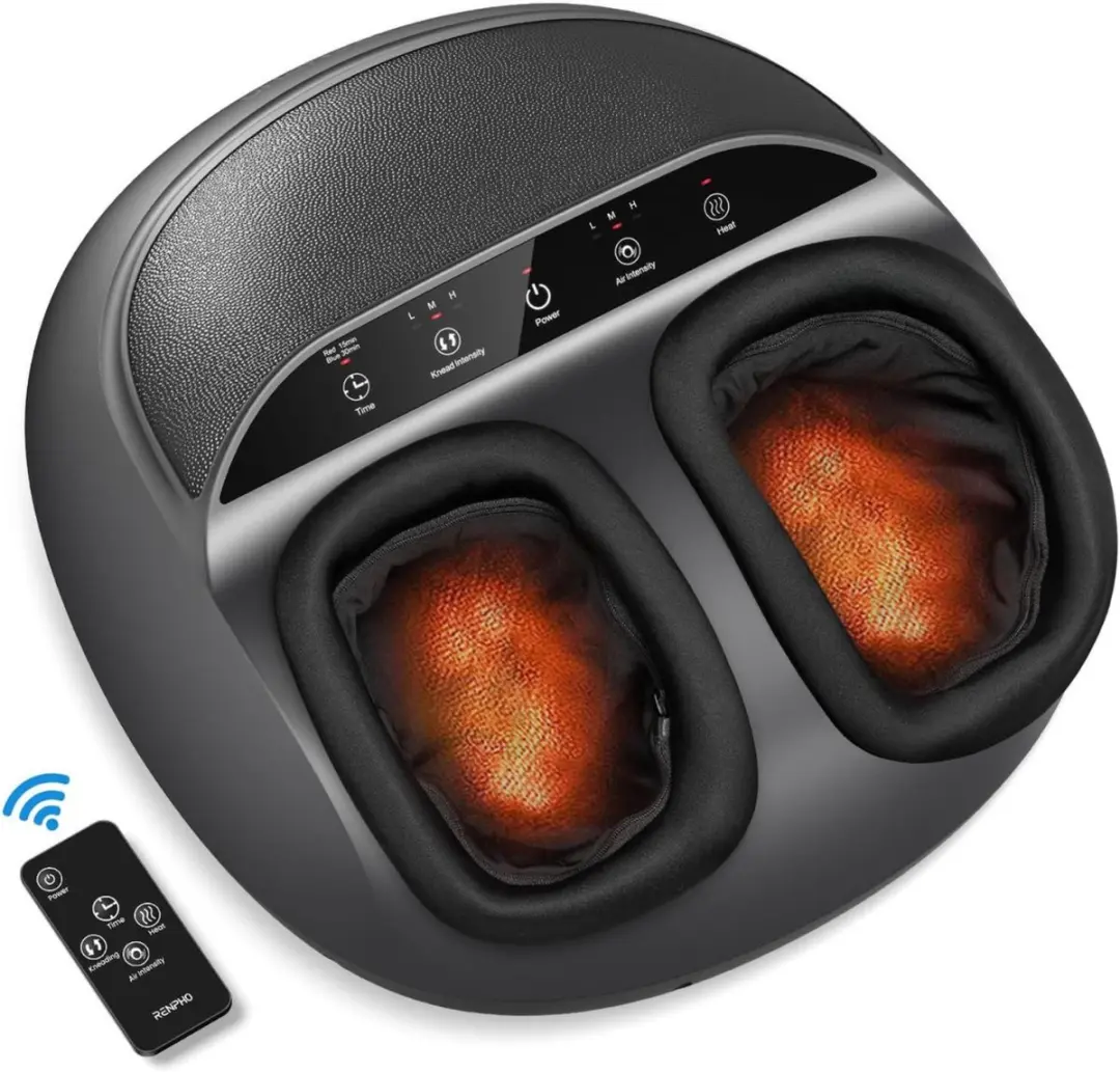 Renpho RF-FM059R Shiatsu Voetmassageapparaat - Zwart - afbeelding 3 van 6