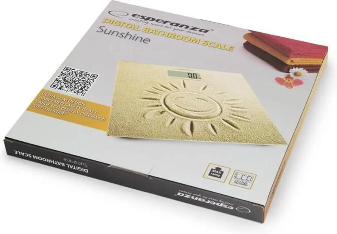 Esperanza Sunshine Personenweegschaal EBS006 - afbeelding 3 van 5