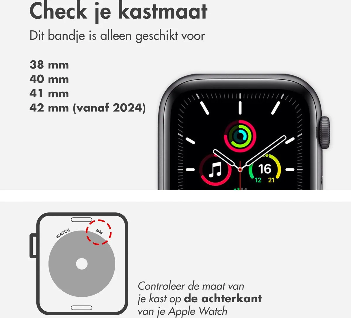Apple Watch Sport Loop 41mm - Rood